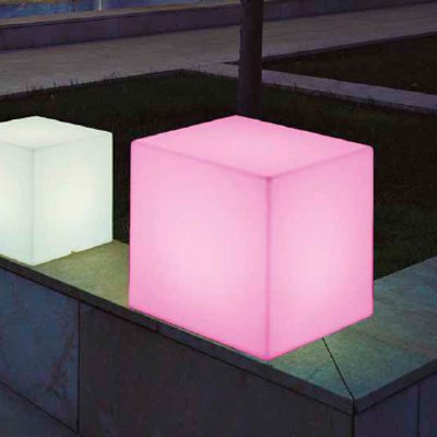 alquiler de Material retroiluminado. Cube